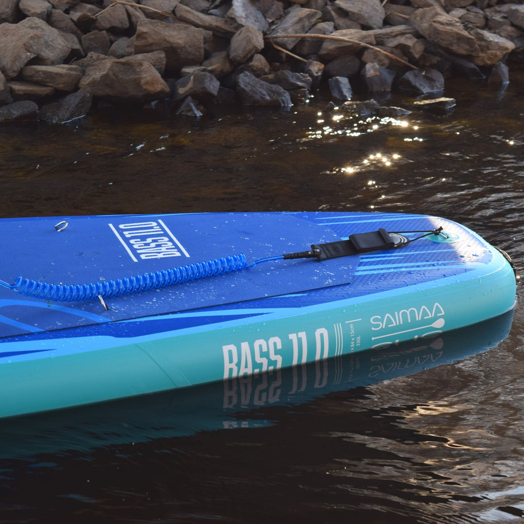 Saimaa SUP Bass 11.0 – The Most Popular Extra-Stable Inflatable Family Paddle Board (335 × 84 × 15 cm)