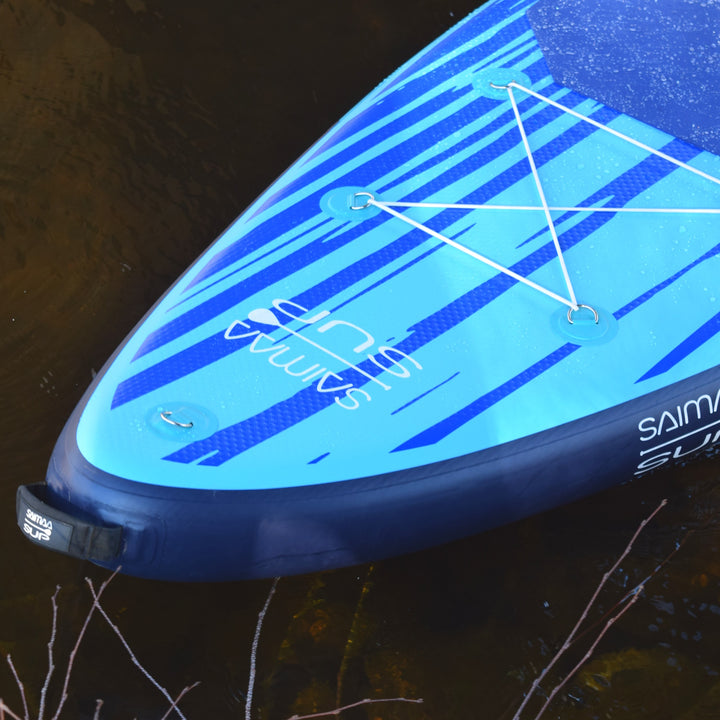 Saimaa SUP Bass 11.0 – The Most Popular Extra-Stable Inflatable Family Paddle Board (335 × 84 × 15 cm)
