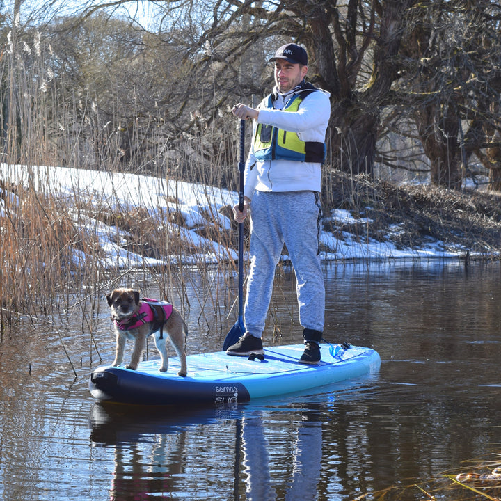 Saimaa SUP Bass 11.0 – The Most Popular Extra-Stable Inflatable Family Paddle Board (335 × 84 × 15 cm)