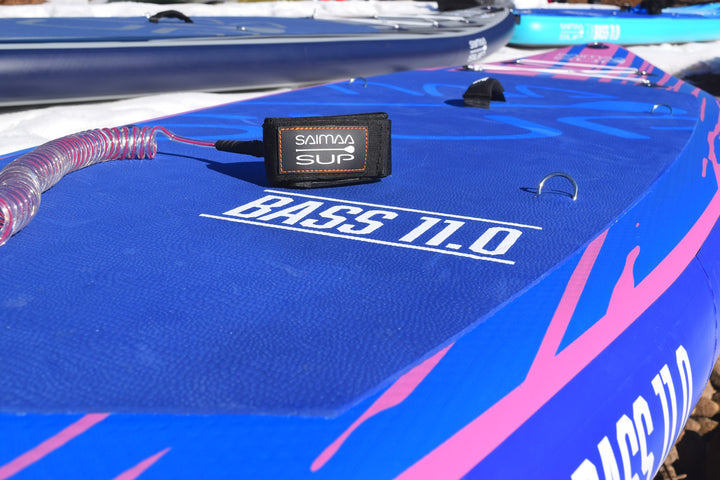 Saimaa SUP Bass 11.0 Purple – Extra-Stable Inflatable Touring Paddle Board (335 × 84 × 15 cm)