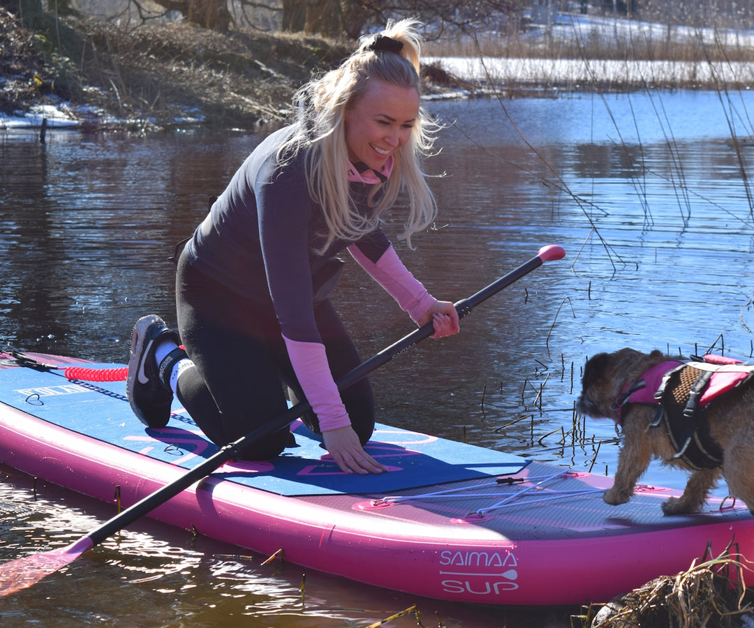 Saimaa SUP Lily 10.0 Inflatable Paddle Board – Stable All-Round SUP (305×79×15 cm)