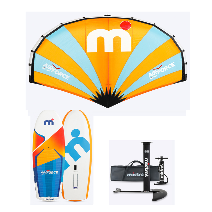 Kovarunkoinen wingfoil paketti aloittelijoille