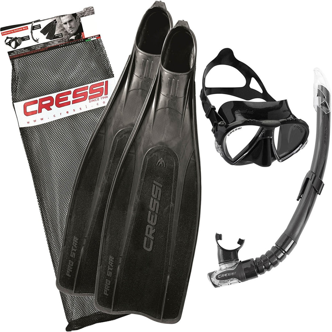 Cressi Pro Star snorklaussetti