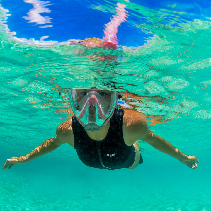 FULL FACE MASKI & SNORKKELI