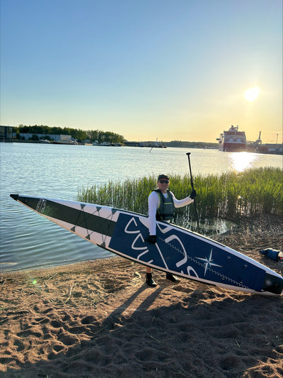 Asiakaskokemuksia: Saimaa SUP Star 14.0 Touring jokimaisemissa ja merellä