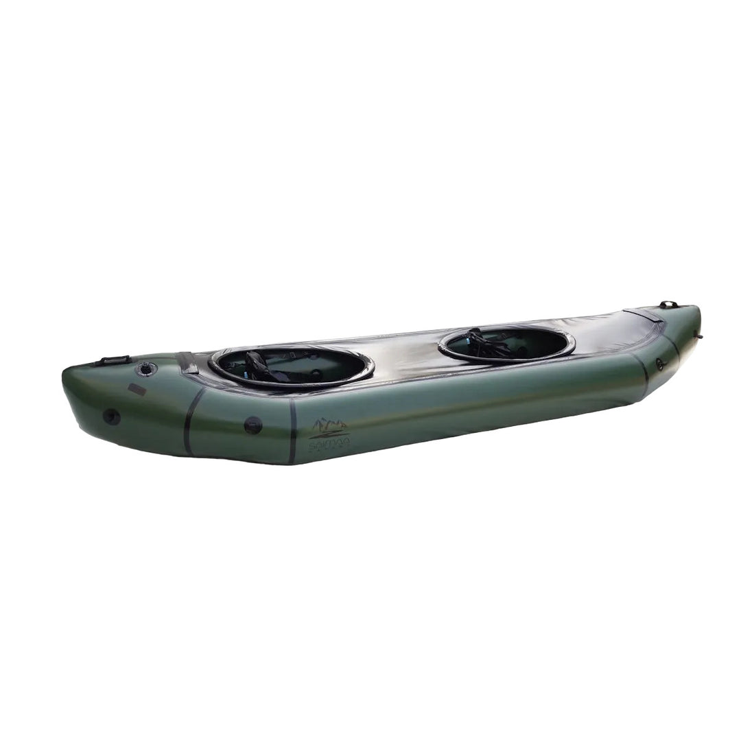 Packraft Adventure Twin XXL - Tilava kaksikko packraft pitkille melojille (380x99cm)