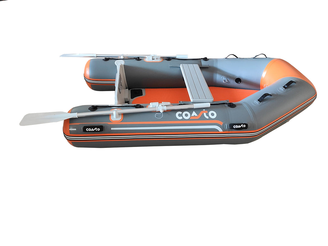 Dinghy rubber boat package DS230, incl. oars