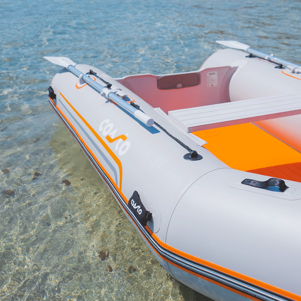 Dinghy rubber boat package DS230, incl. oars