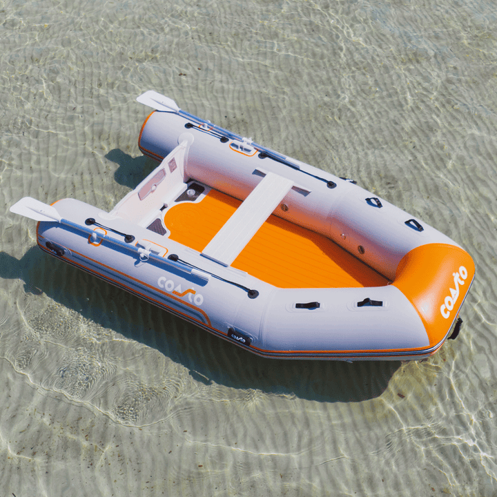 Dinghy rubber boat package DS230, incl. oars