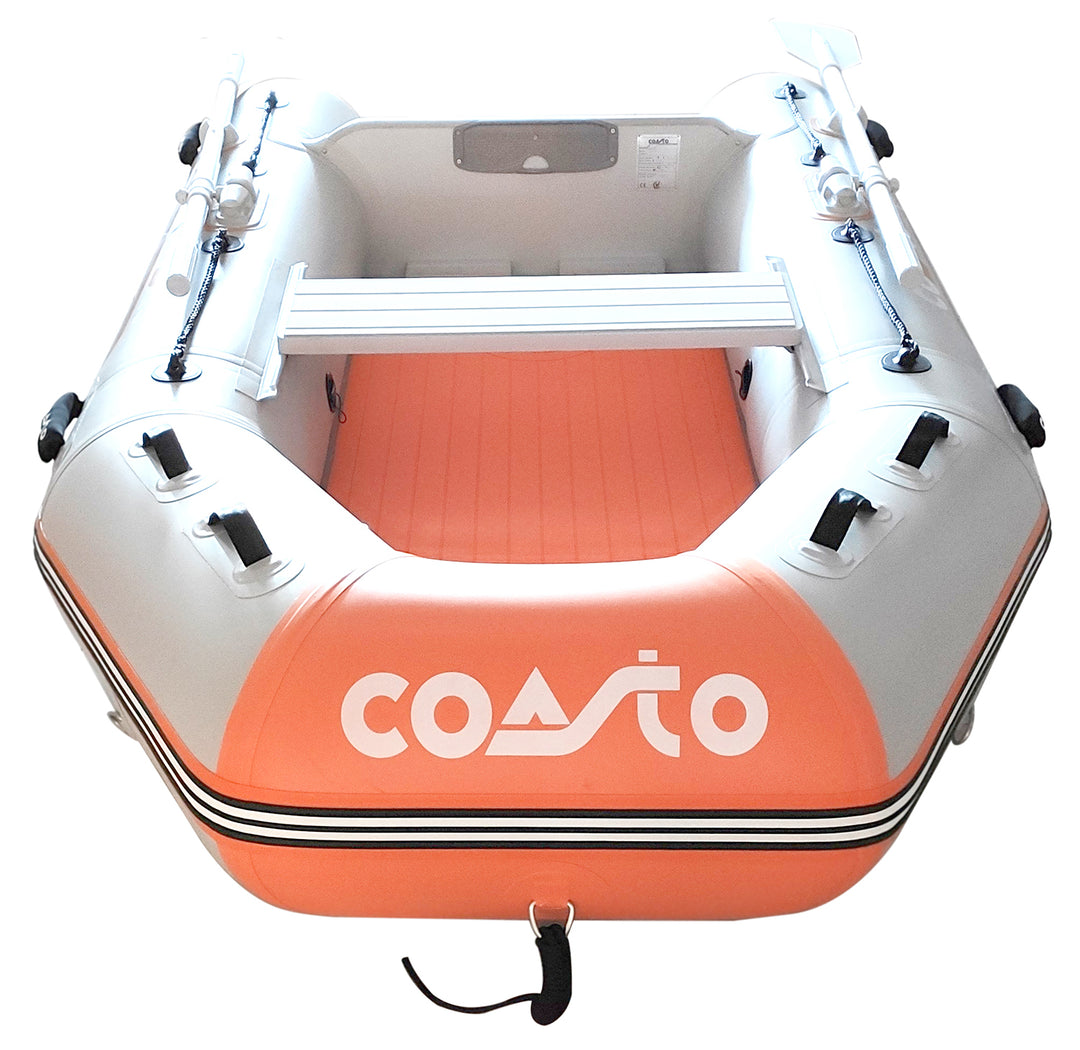 Dinghy rubber boat package DS230, incl. oars