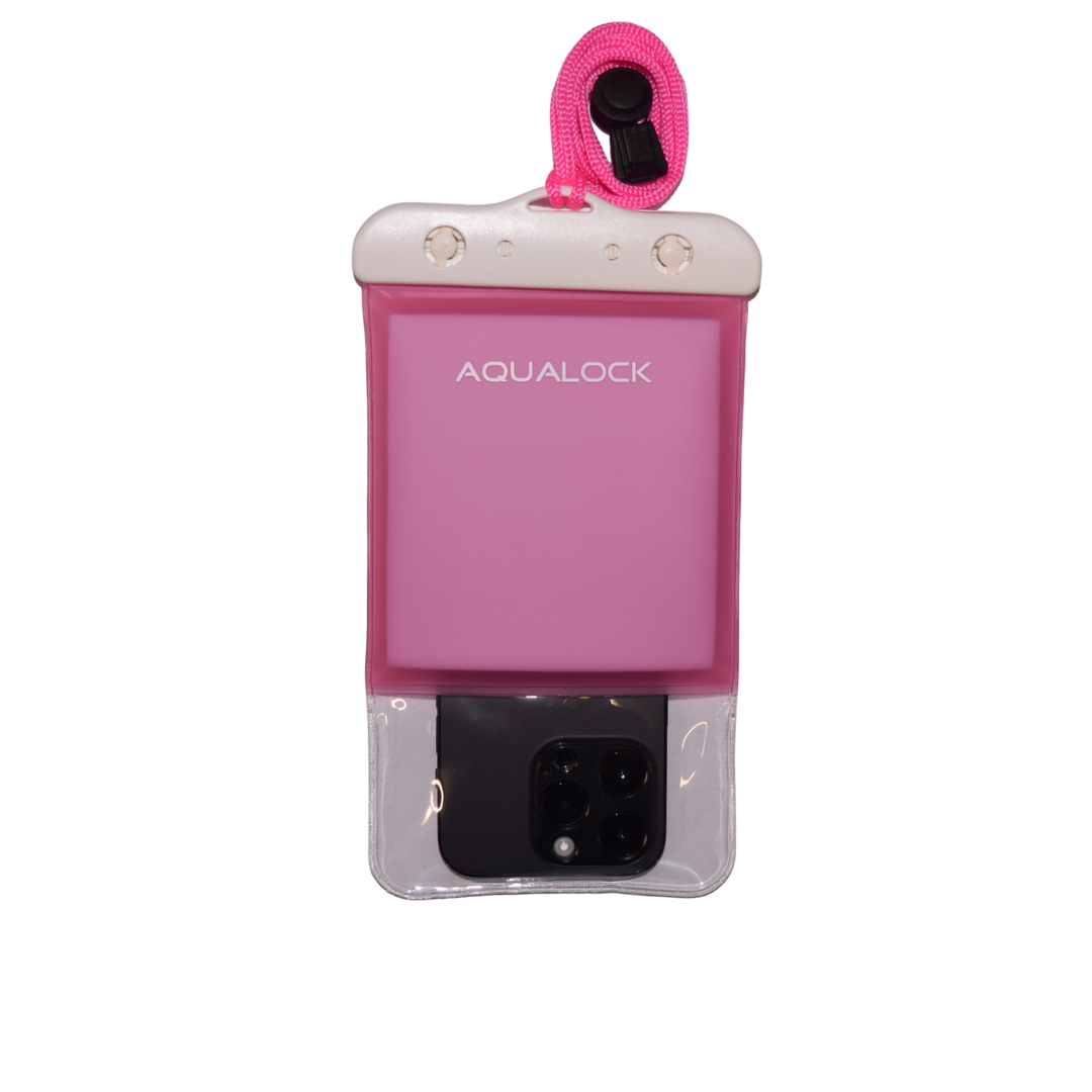 Buoyant, waterproof mobile phone pouch