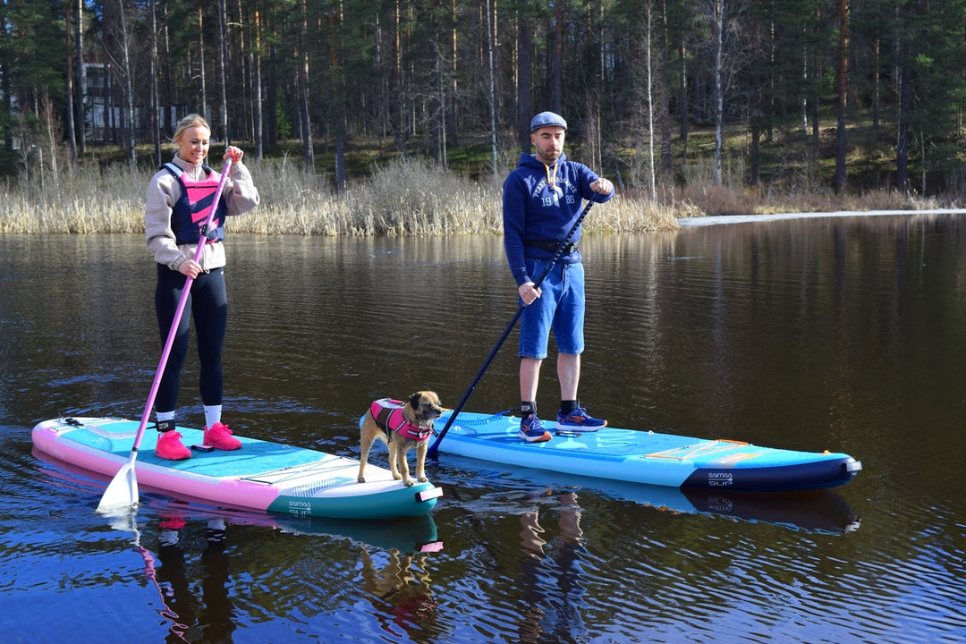 Saimaa SUP Bass 11.0 – The Most Popular Extra-Stable Inflatable Family Paddle Board (335 × 84 × 15 cm)