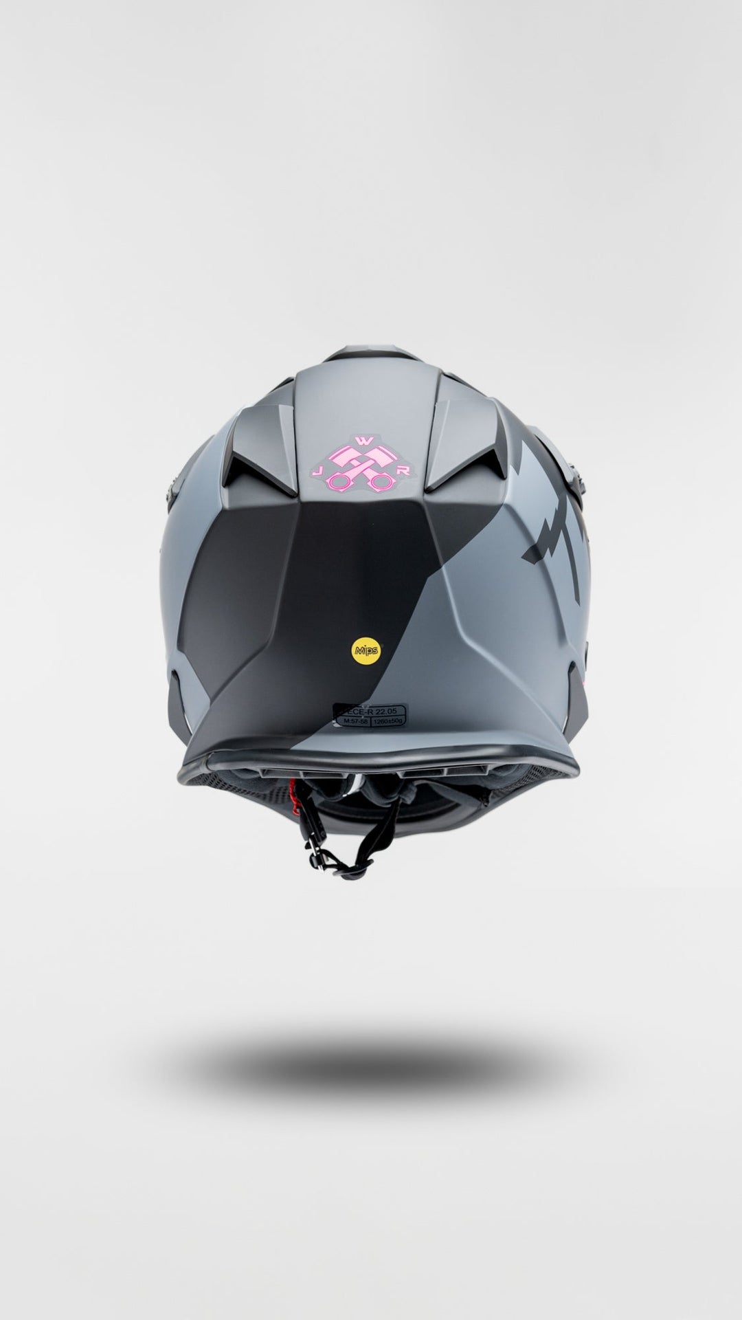 Phase Helmet - Black/Grey/Pink