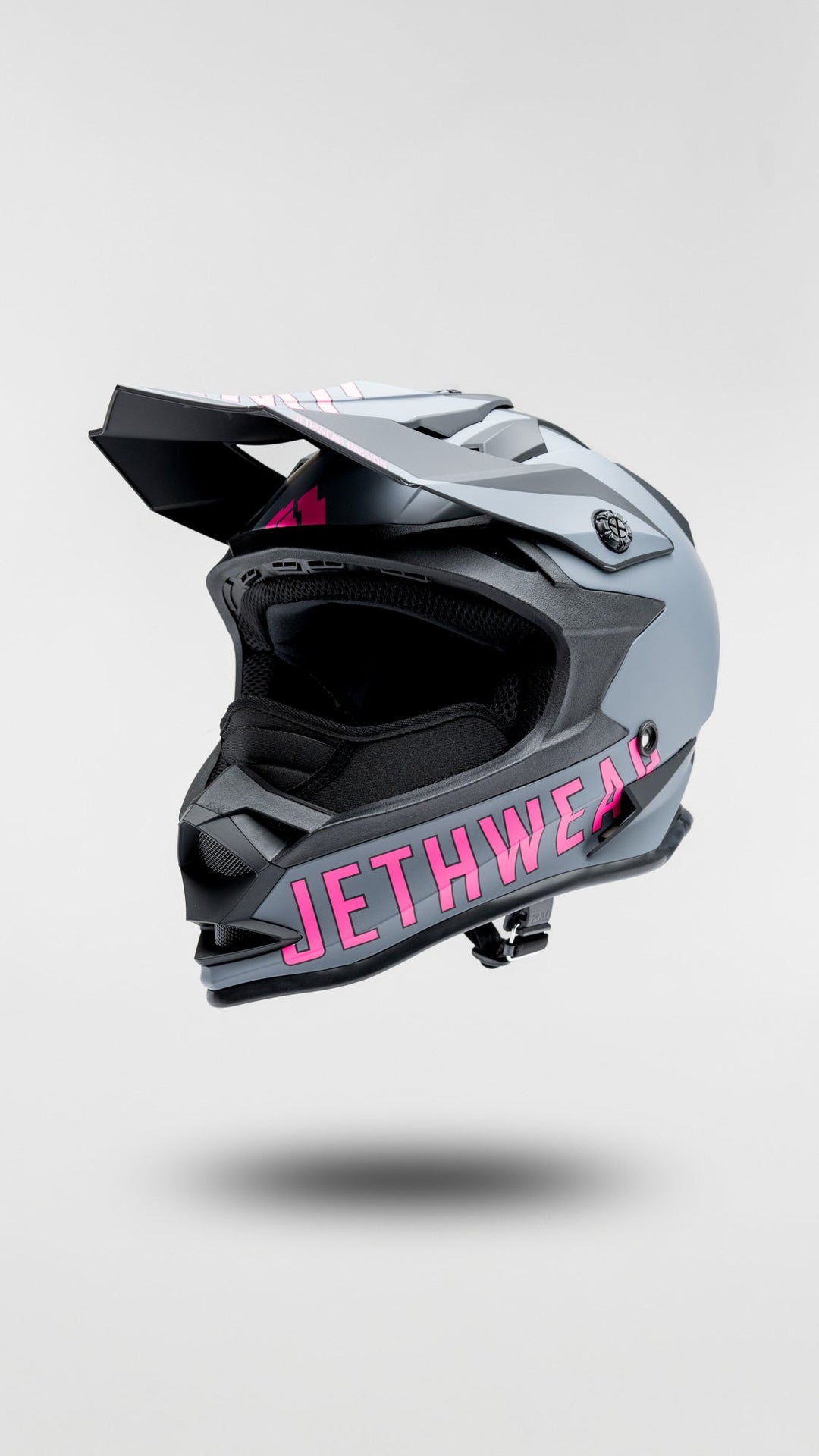Phase Helmet - Black/Grey/Pink