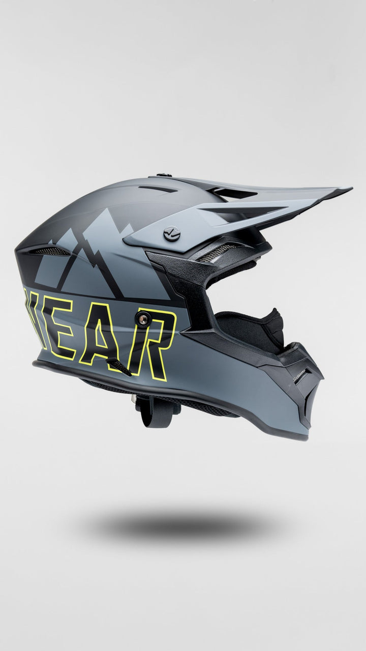 Mile Helmet - Grey/Yellow