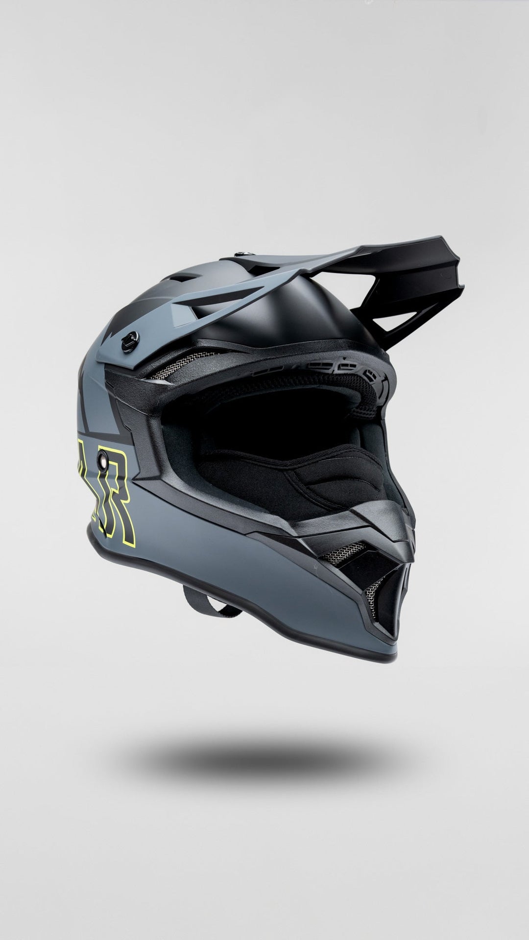 Mile Helmet - Grey/Yellow