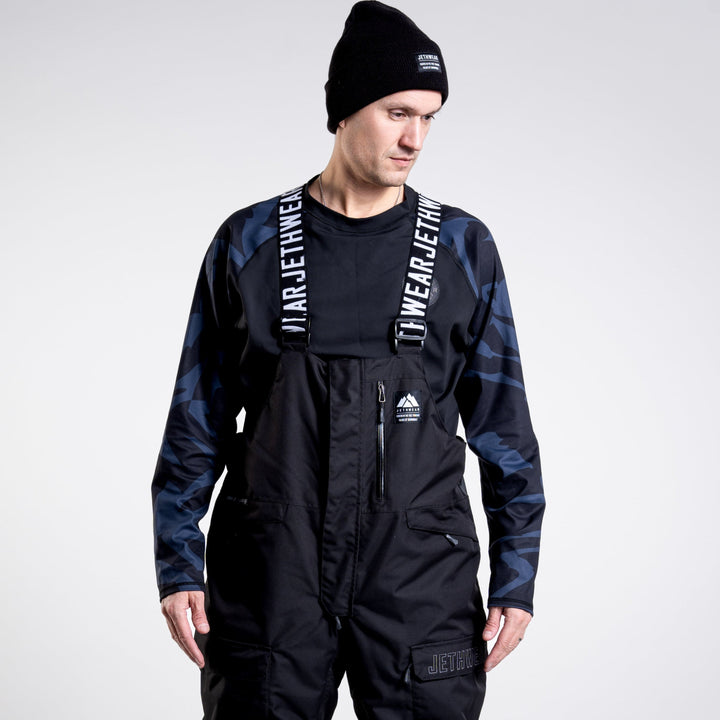 M's Bib Pant - Black - Shell