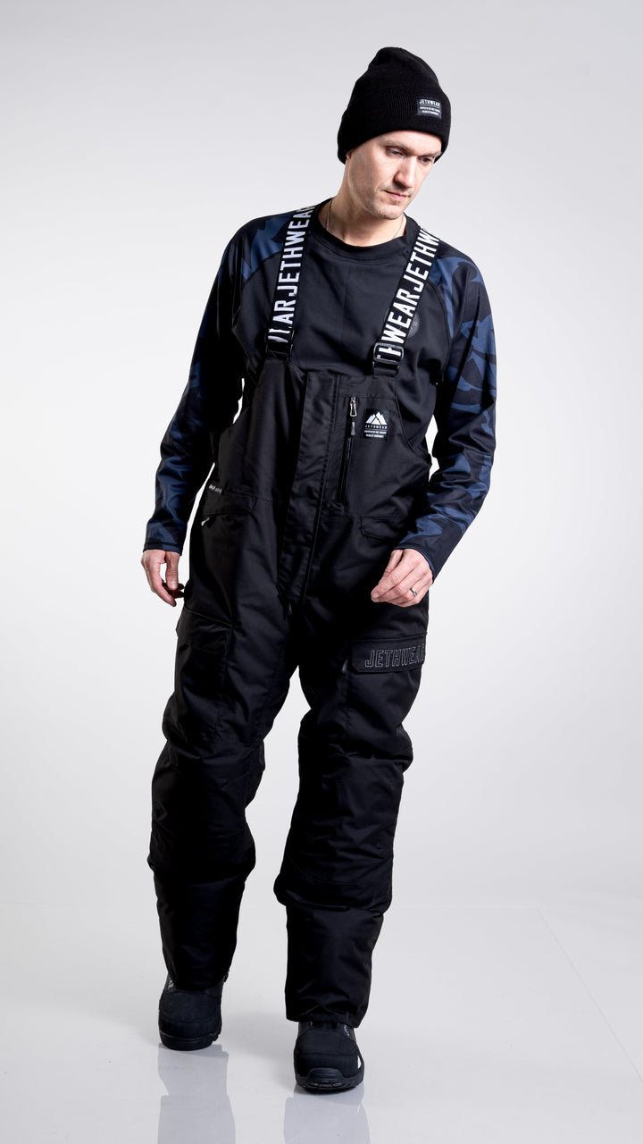 M's Bib Pant - Black - Shell
