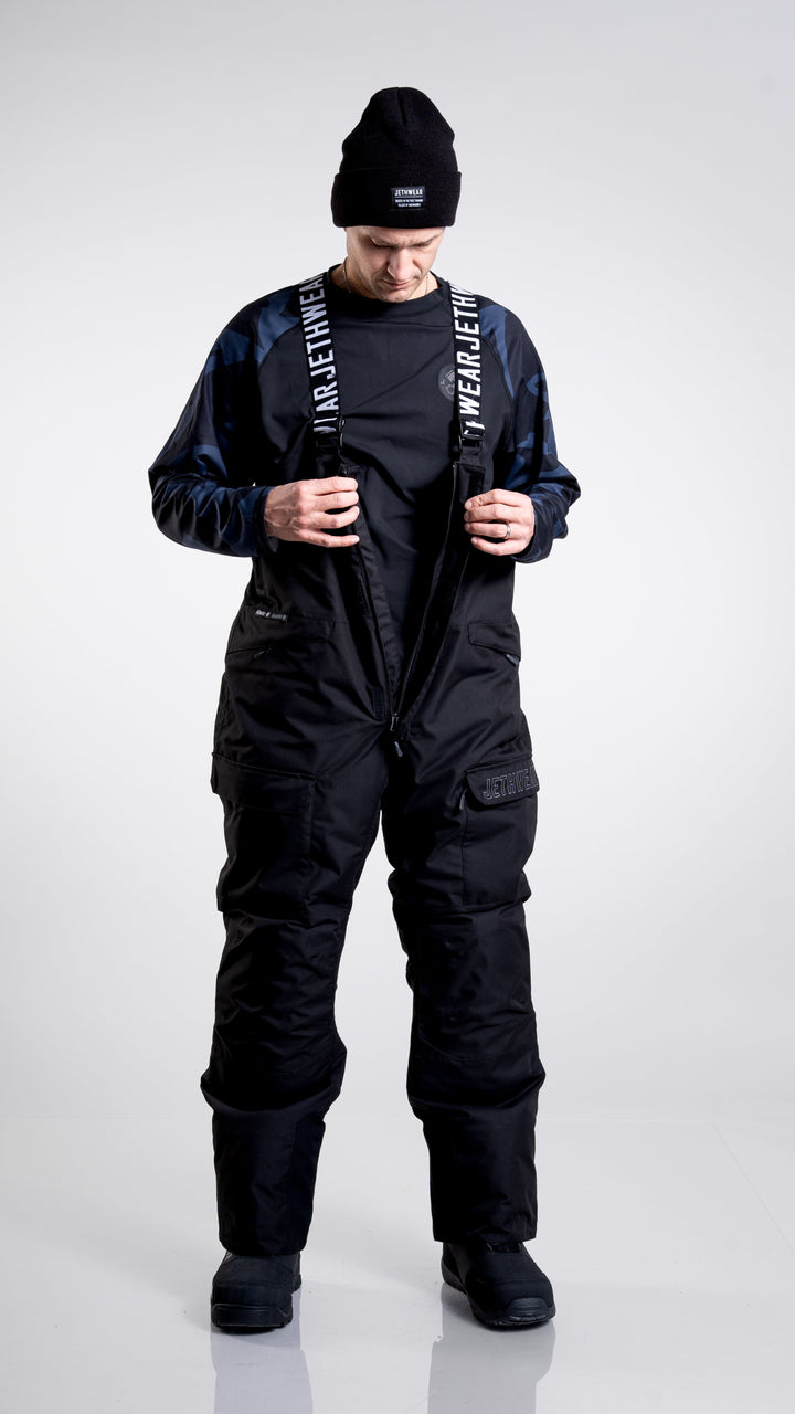 M's Bib Pant - Black - Shell