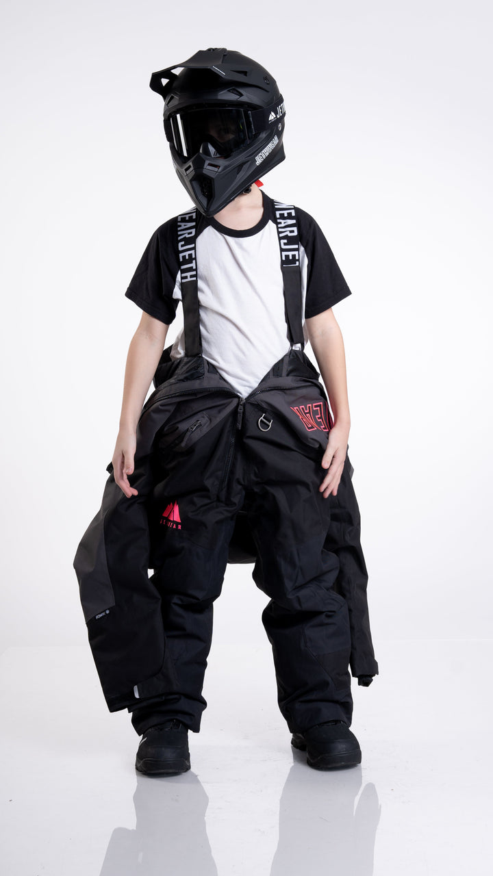 Odin & Olivia - Youth - Black/Iron/Pink