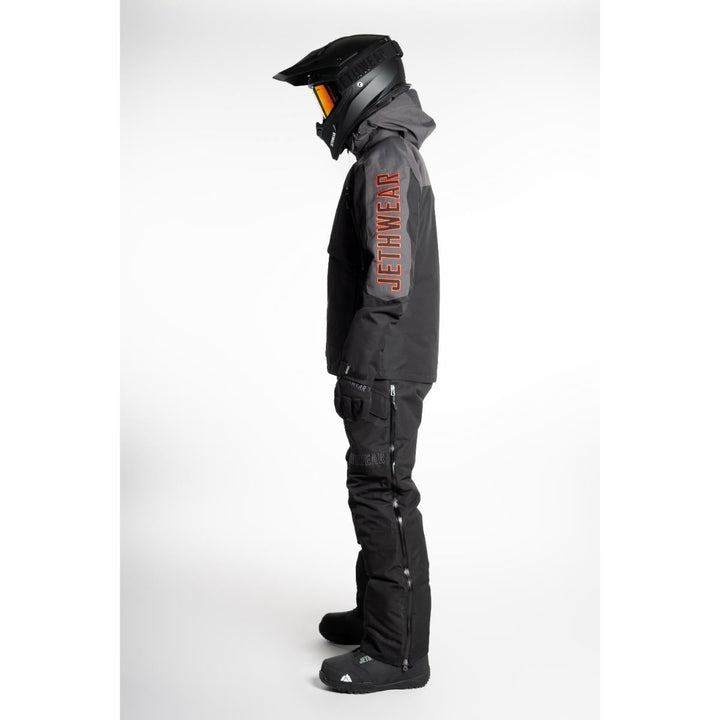 M's Crisp Jacket - Black/Grey/Red - SAFE vuorellinen