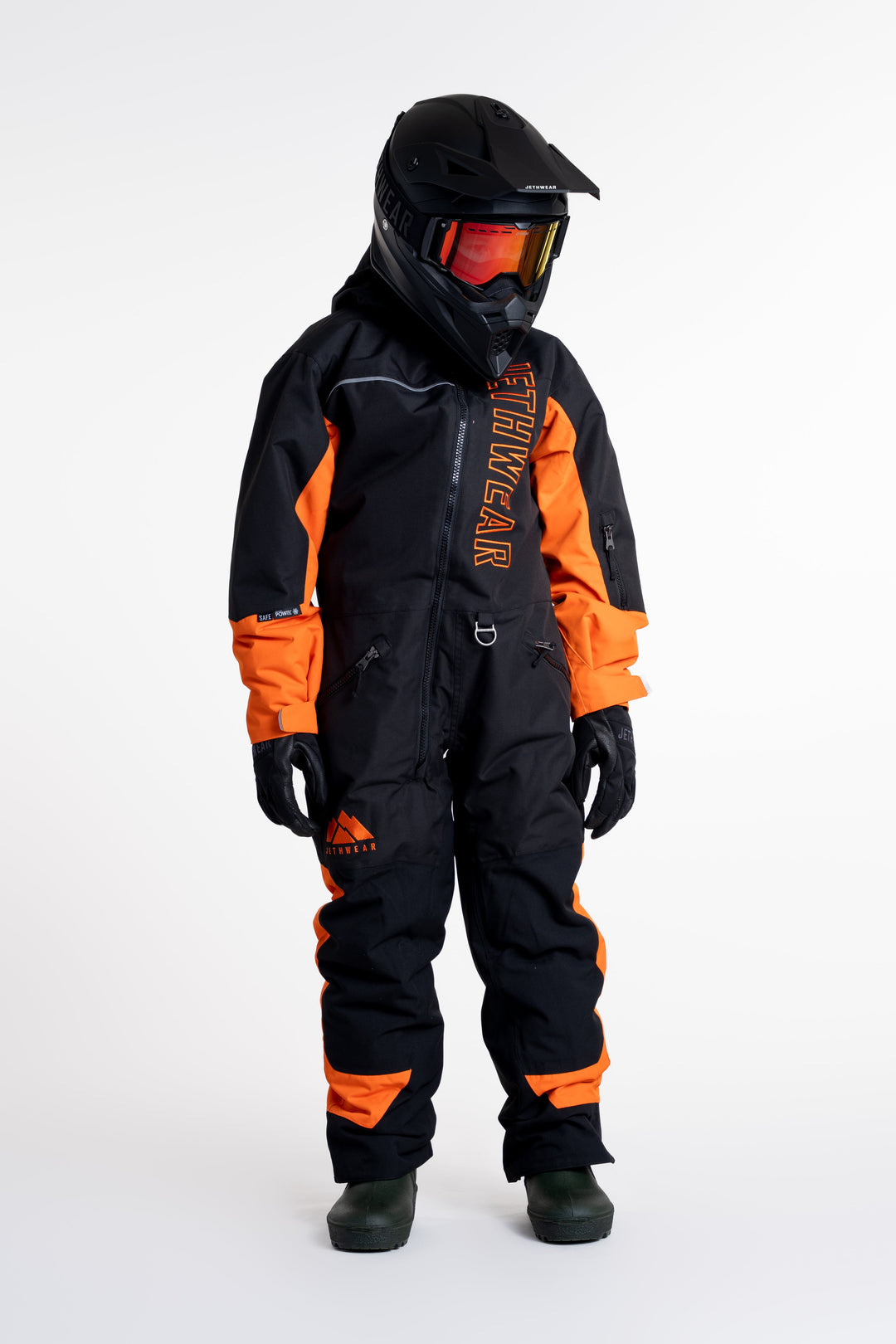 Odin & Olivia - Youth - Black/Orange