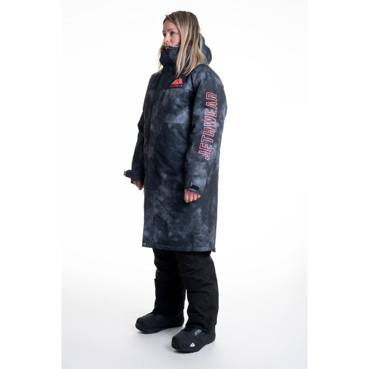 PIT COAT Lämmittelytakki - Dark tiedye