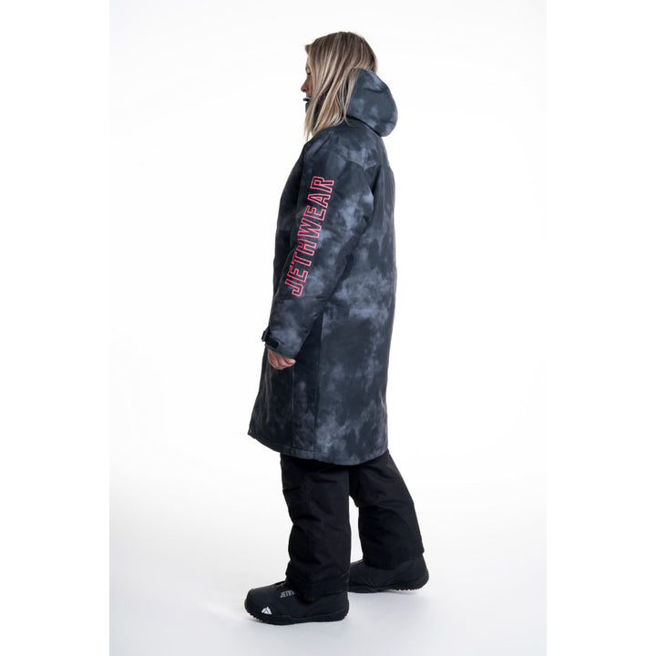 PIT COAT Lämmittelytakki - Dark tiedye