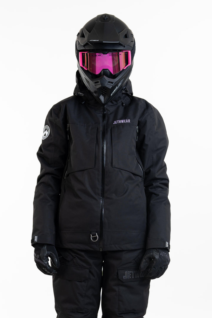 Venture Jacket - Black/Purple - SAFE (kelluttava)