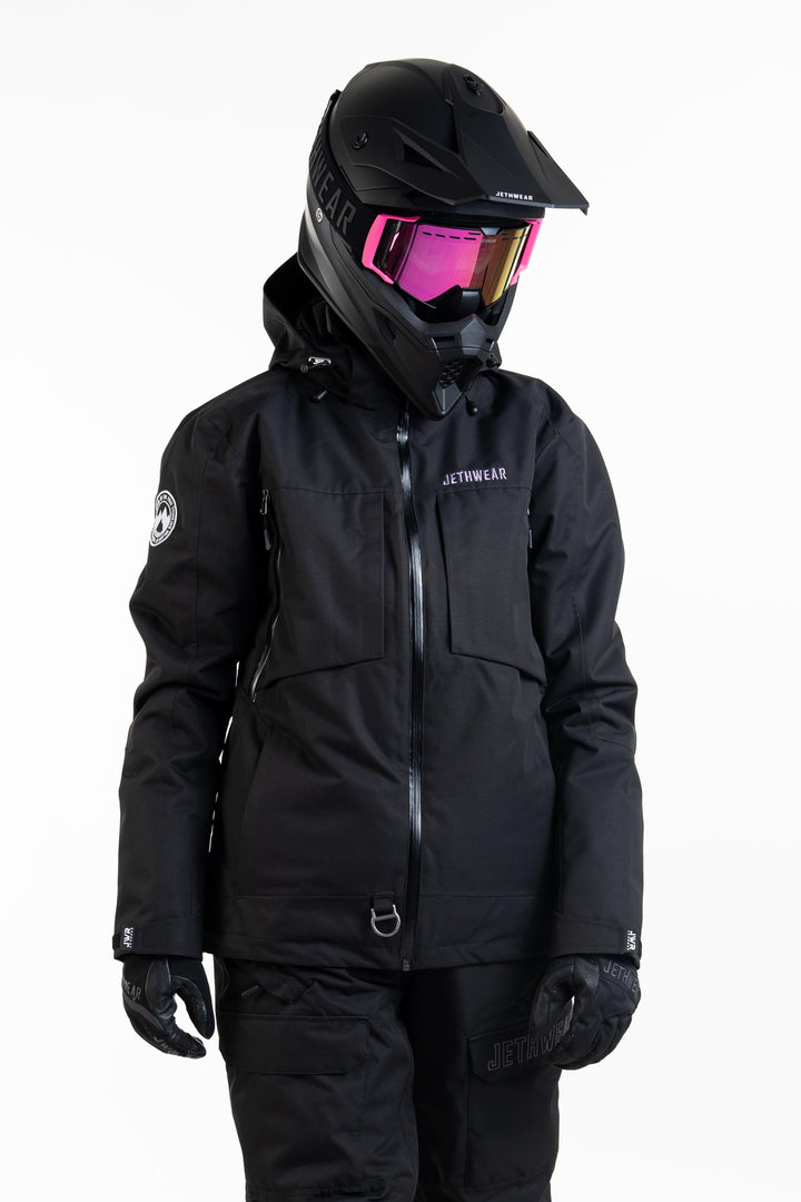 Venture Jacket - Black/Purple - SAFE (kelluttava)
