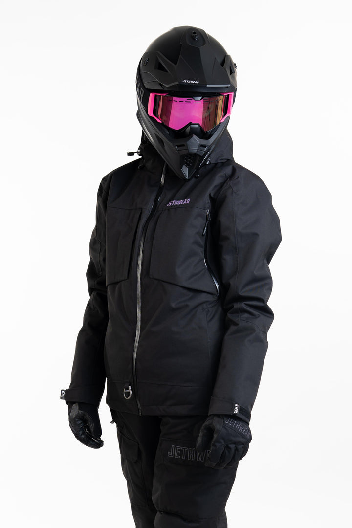 Venture Jacket - Black/Purple - SAFE (kelluttava)