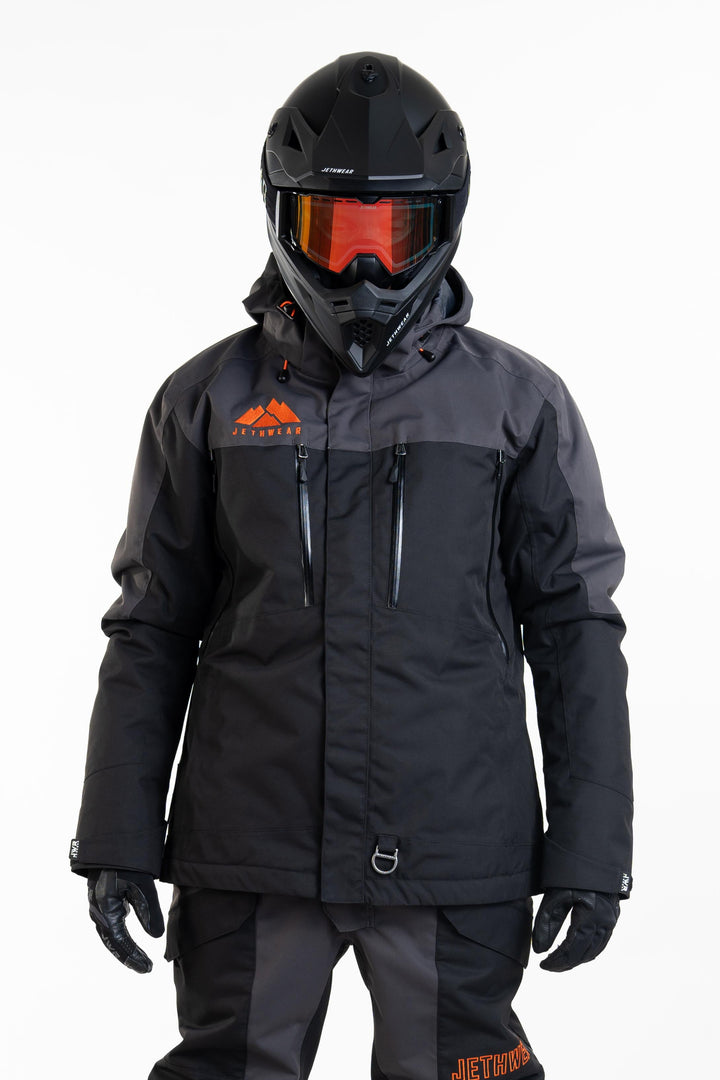 Adapt Jacket - Black/Iron/Orange, 3-in-1 yhdistelmätakki