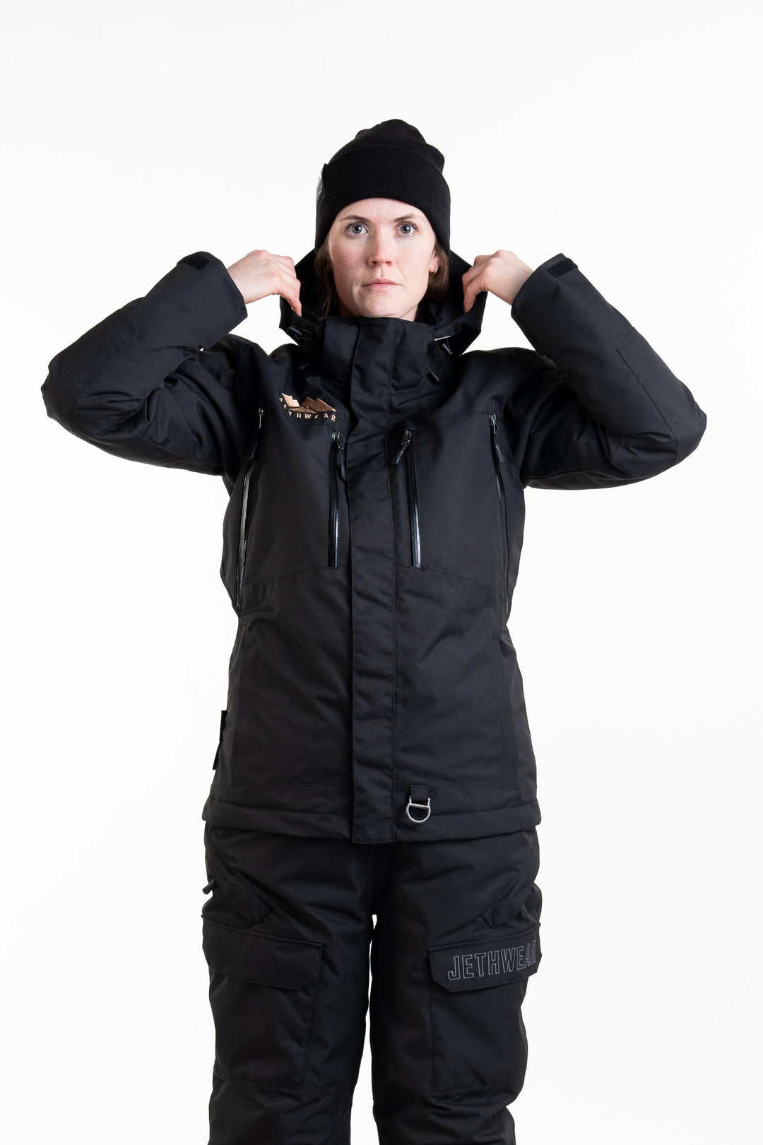 Adapt Jacket - Black/Rose, 3-in-1 yhdistelmätakki