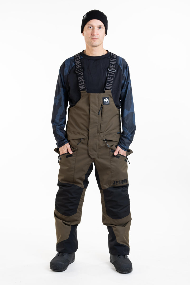 M's Treeline Bib Pant - Olive - Kuori