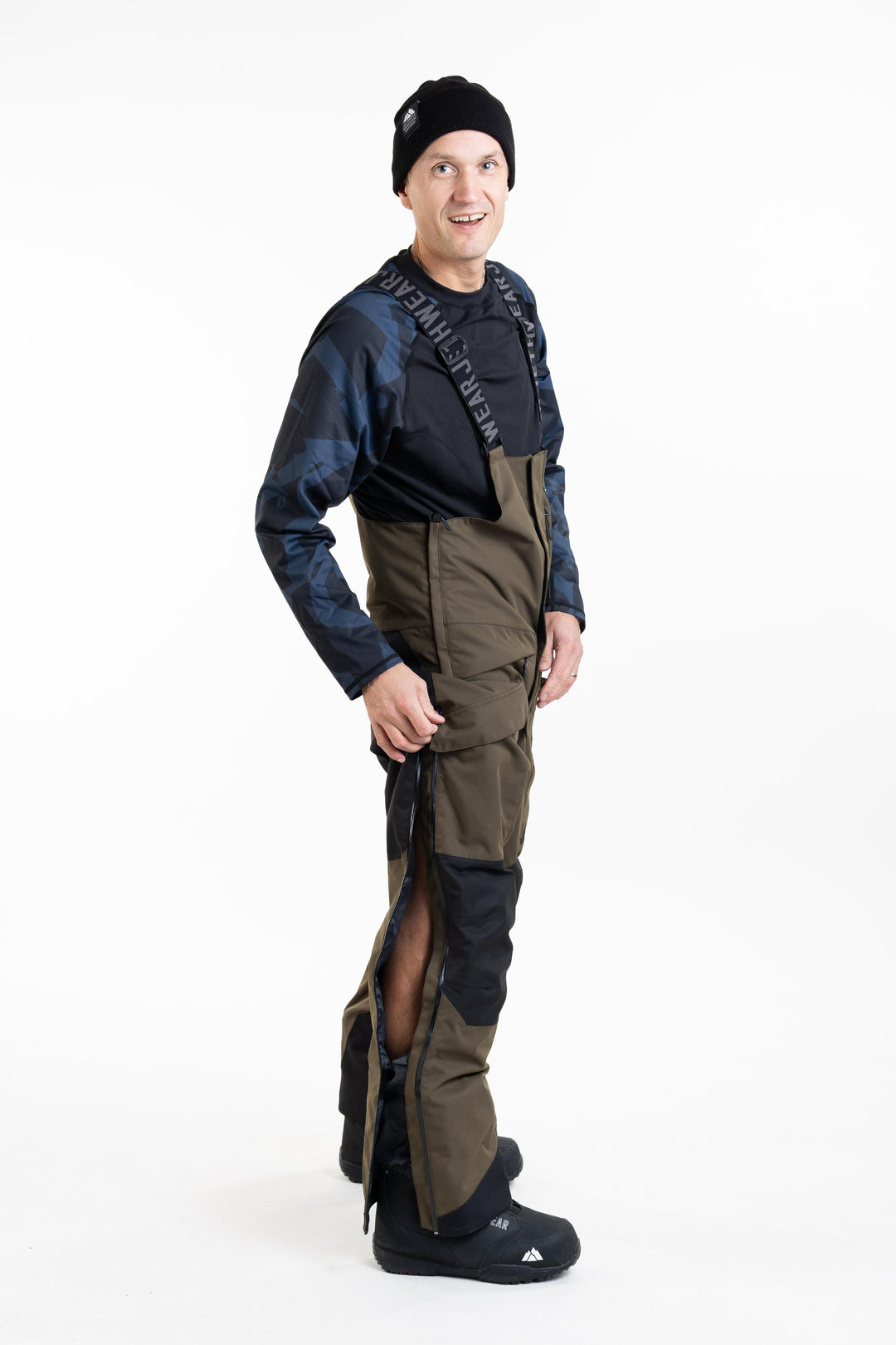 M's Treeline Bib Pant - Olive - Kuori
