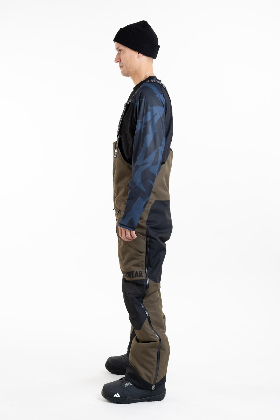 M's Treeline Bib Pant - Olive - Kuori