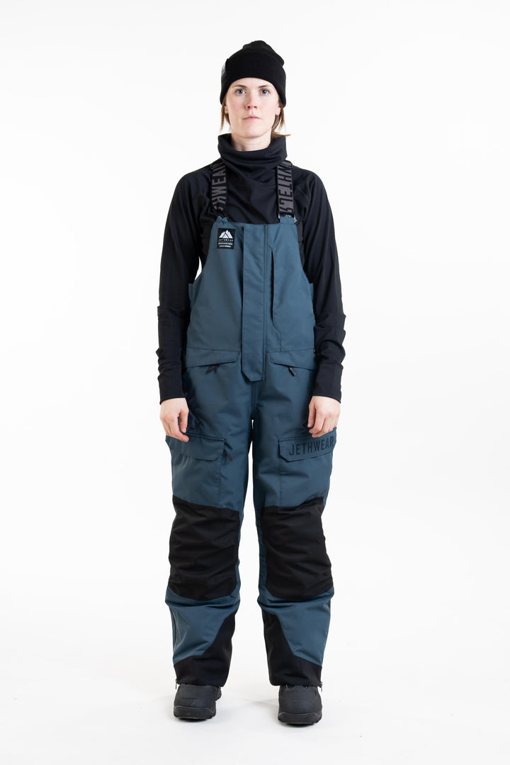 W's Treeline Bib Pant - Deep Sea - 60g vuori