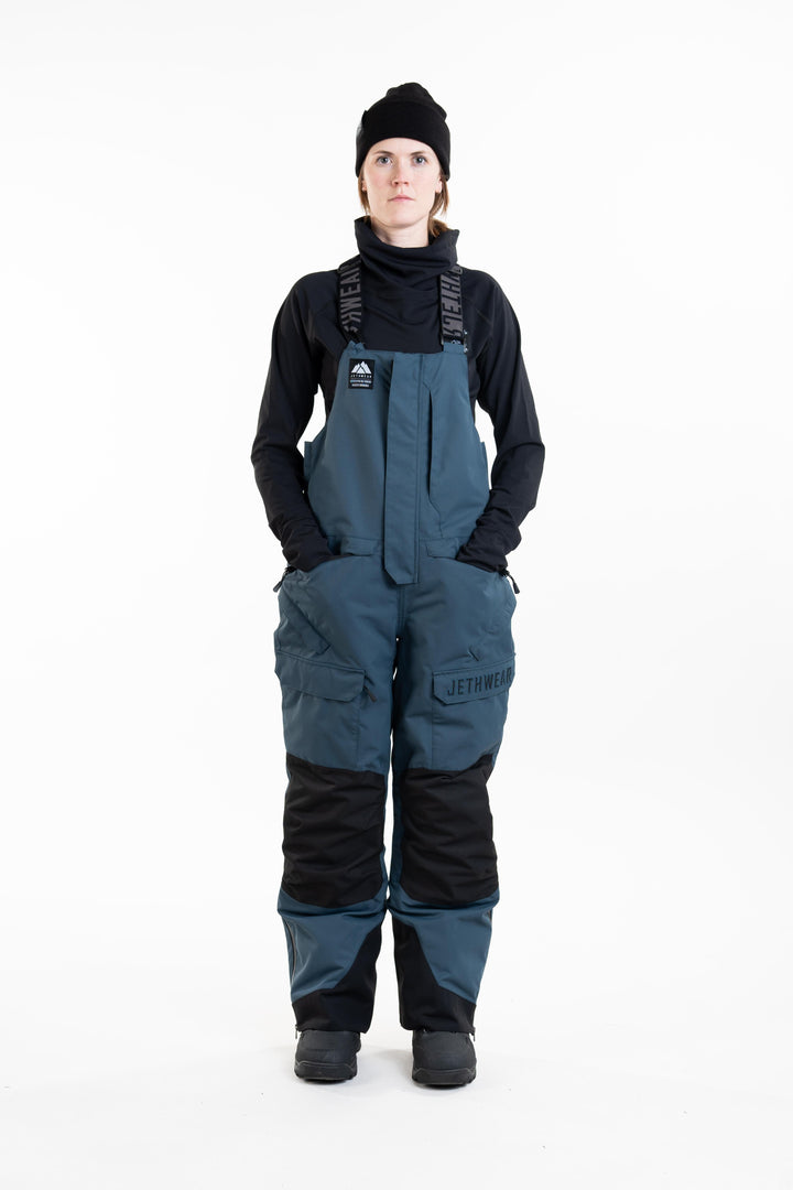 W's Treeline Bib Pant - Deep Sea - 60g vuori