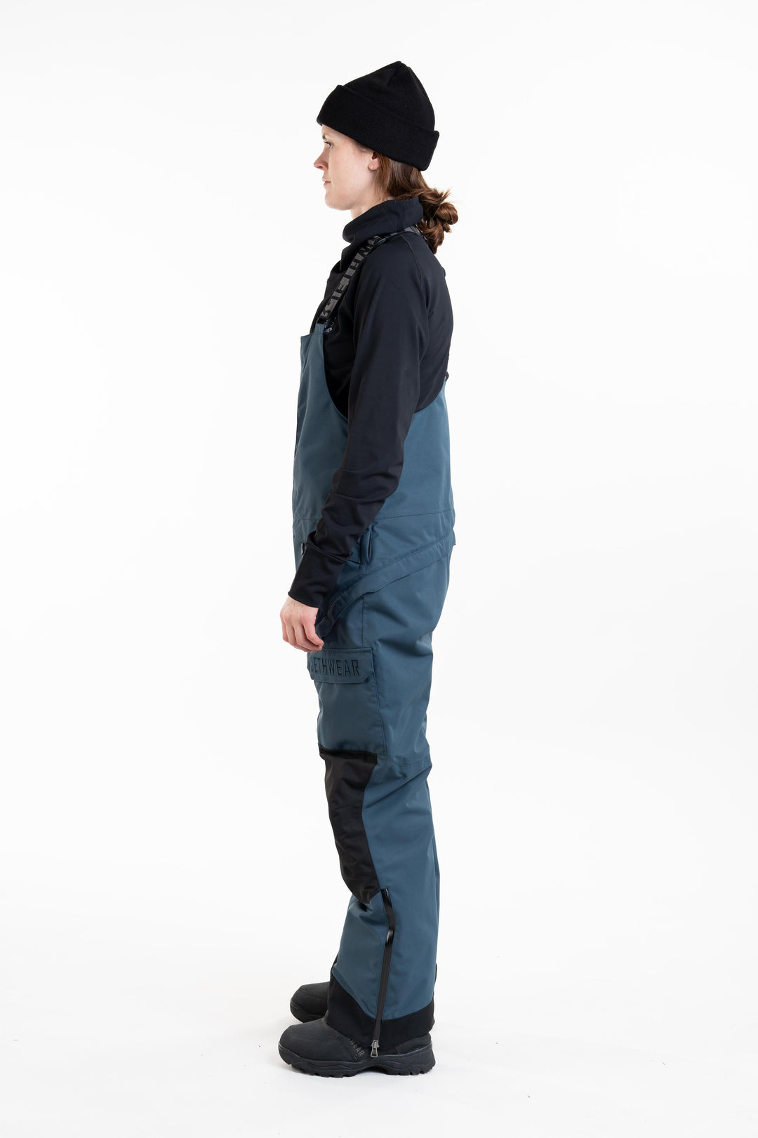 W's Treeline Bib Pant - Deep Sea - 60g vuori