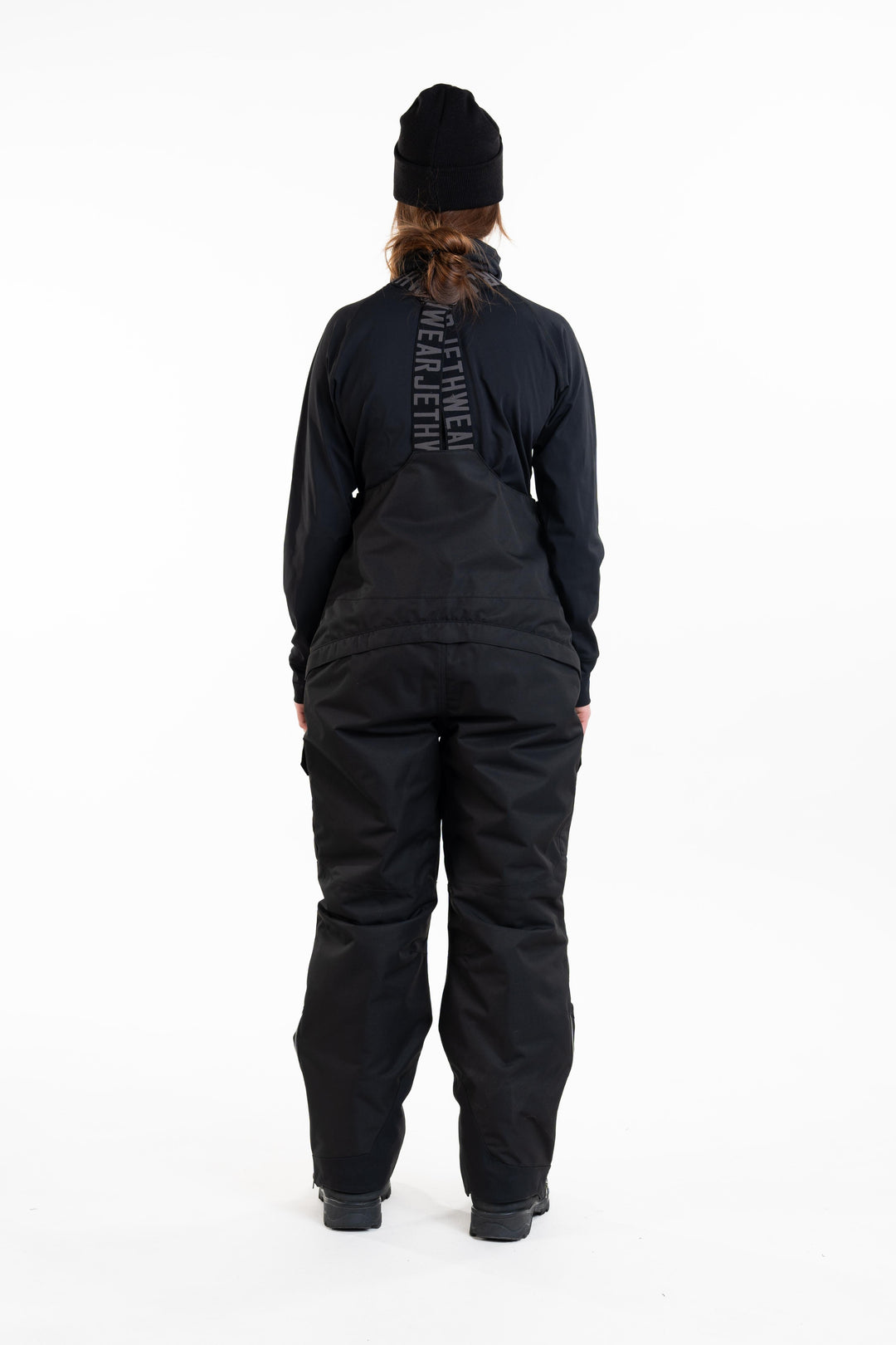 W's Treeline Bib Pant - Black - SAFE (kelluttava)