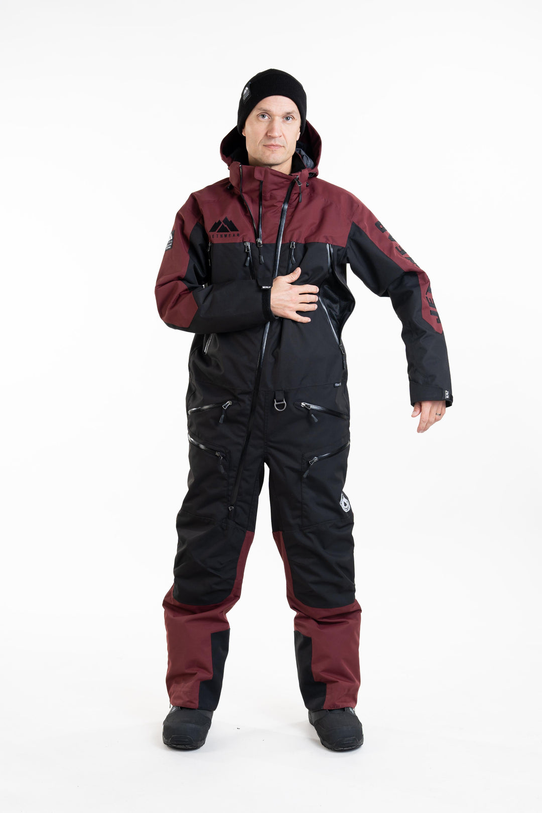 The One V2 - Black/Burgundy - Kuorihaalari