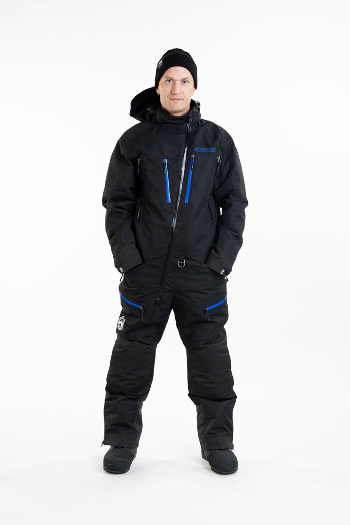 M's Venture Suit - Black/Cobalt - SAFE (kelluttava)