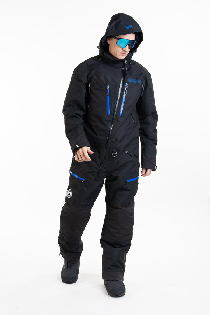 M's Venture Suit - Black/Cobalt - SAFE (kelluttava)