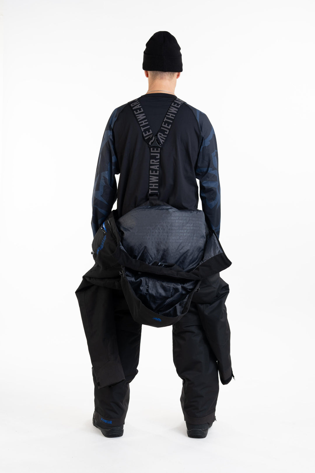 M's Venture Suit - Black/Cobalt - SAFE (kelluttava)