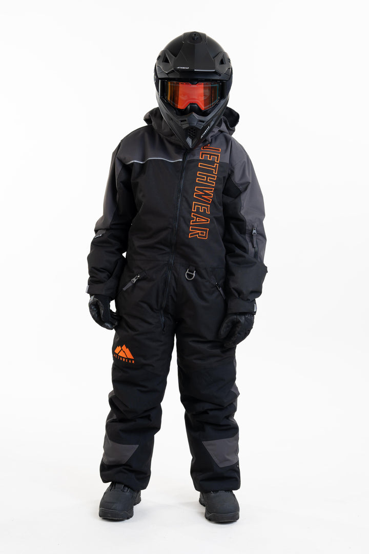 Odin & Olivia - Kids - Black/Iron/Orange - SAFE (kelluttava)