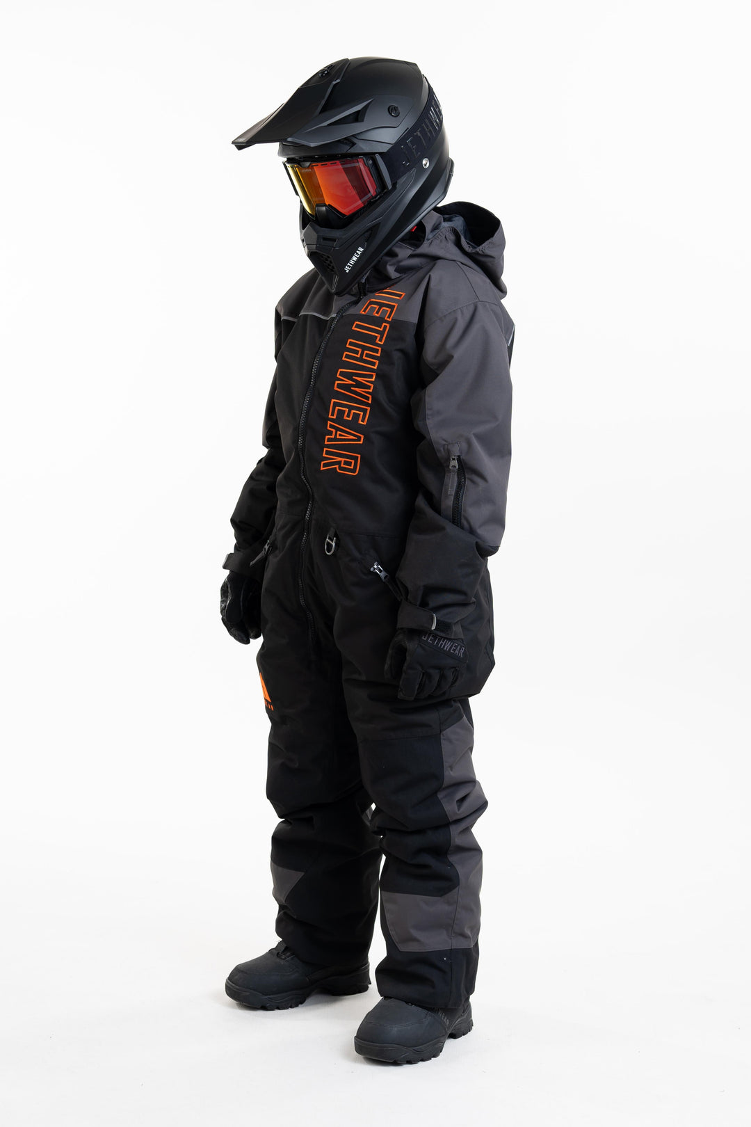 Odin & Olivia - Youth - Black/Iron/Orange - SAFE (buoyant)