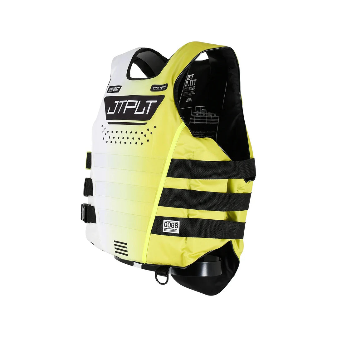 Jetpilot RX Vault Protech nylon Yellow jettiliivi selkäpanssarilla