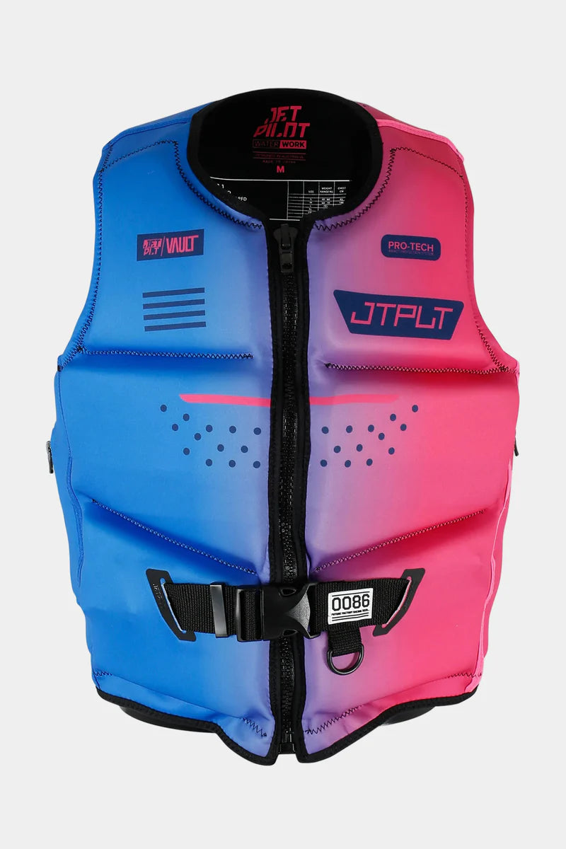 Jetpilot RX Vault Protech Blue jettiliivi selkäpanssarilla
