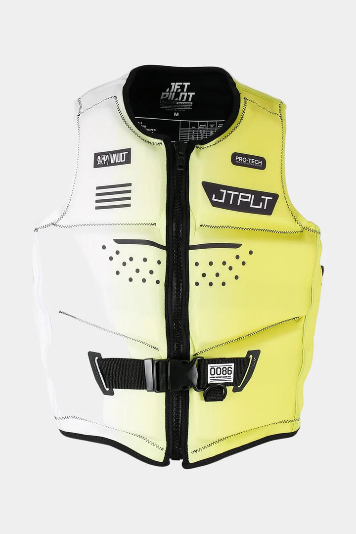 Jetpilot RX Vault Protech Yellow jettiliivi selkäpanssarilla