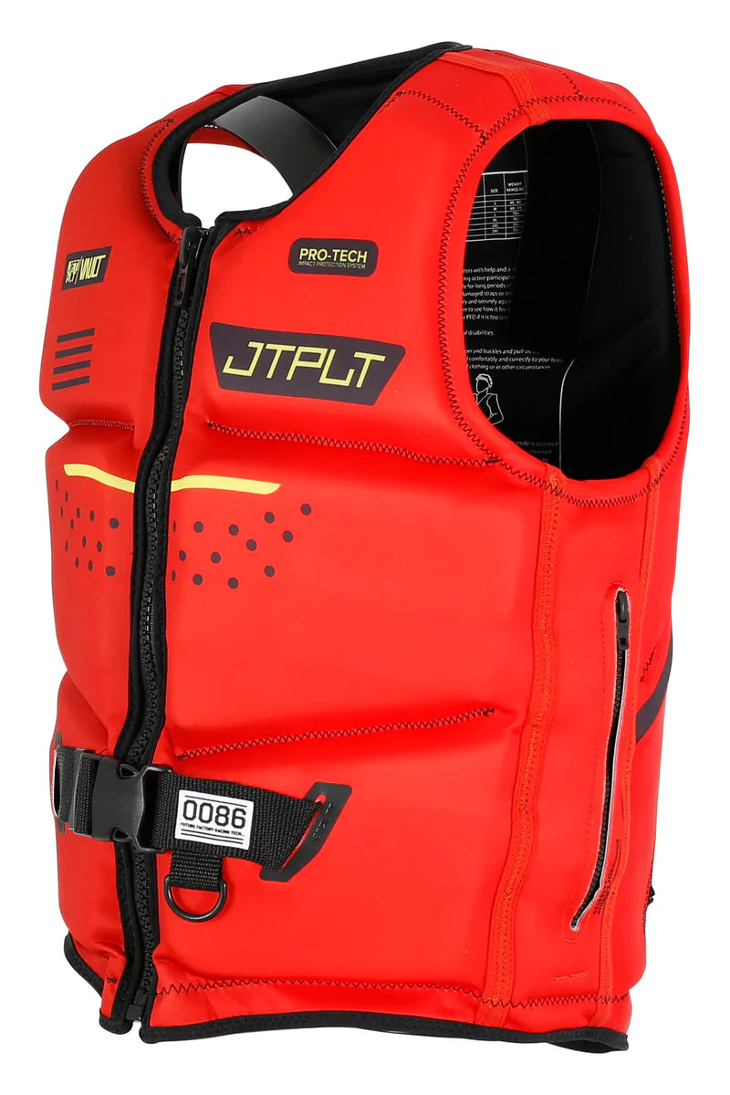 Jetpilot RX Vault Protech Red jet vest with back armour